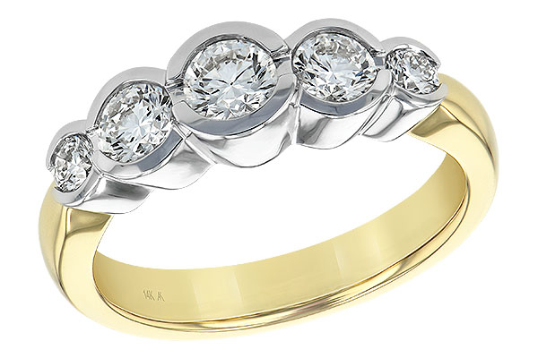 G120-78855: LDS WED RING 1.00 TW