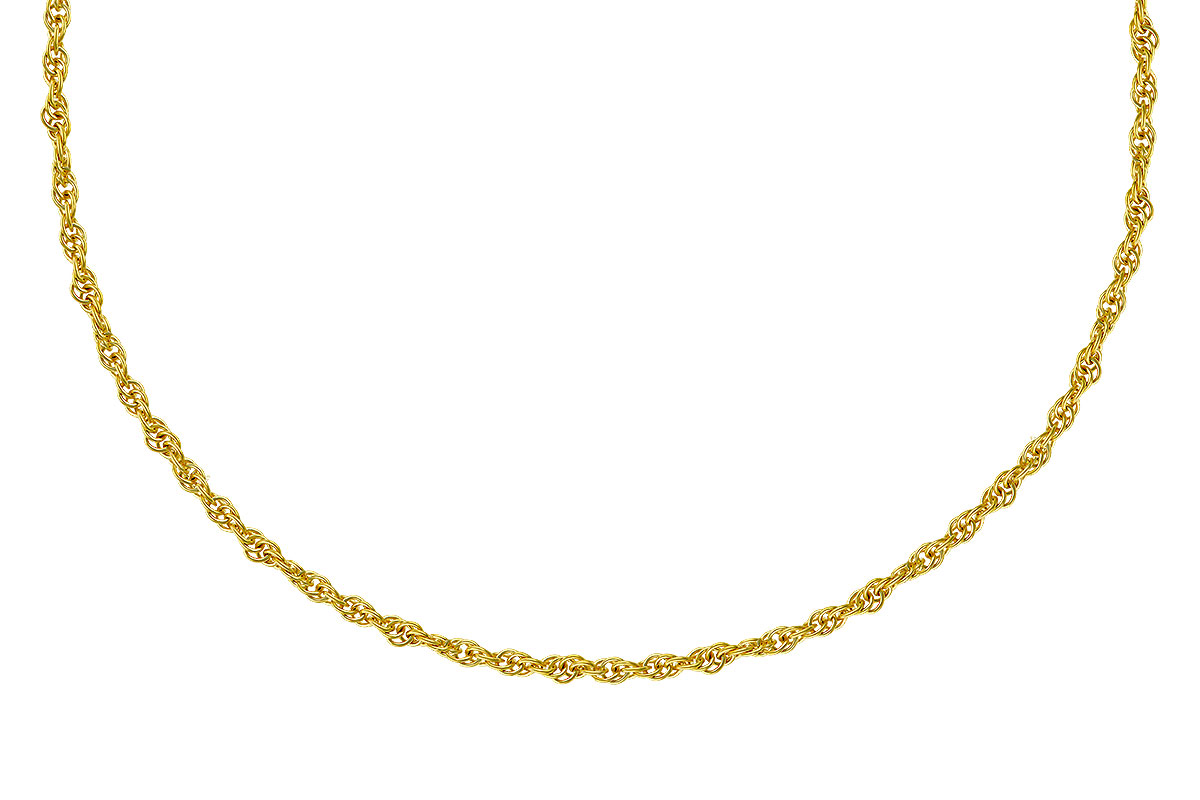 G301-69801: ROPE CHAIN (16IN, 1.5MM, 14KT, LOBSTER CLASP)