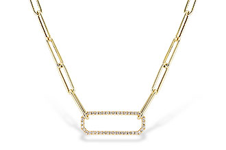 M301-64355: NECKLACE .50 TW (17 INCHES)