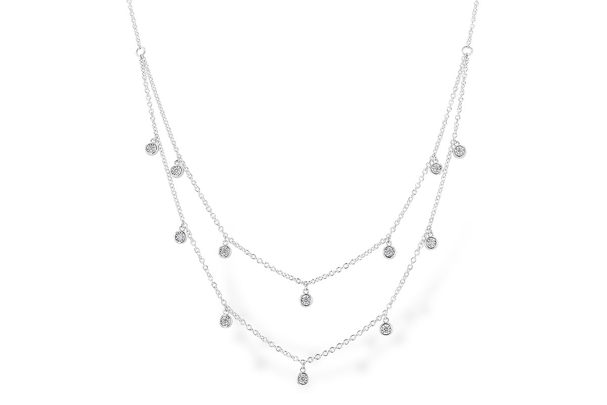 M301-65255: NECKLACE .22 TW (18 INCHES)