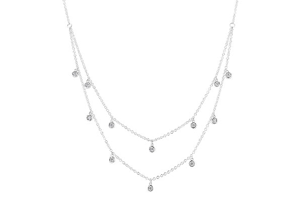 M301-65255: NECKLACE .22 TW (18 INCHES)