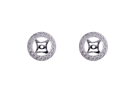 A211-69747: EARRING JACKET .32 TW (FOR 1.50-2.00 CT TW STUDS)