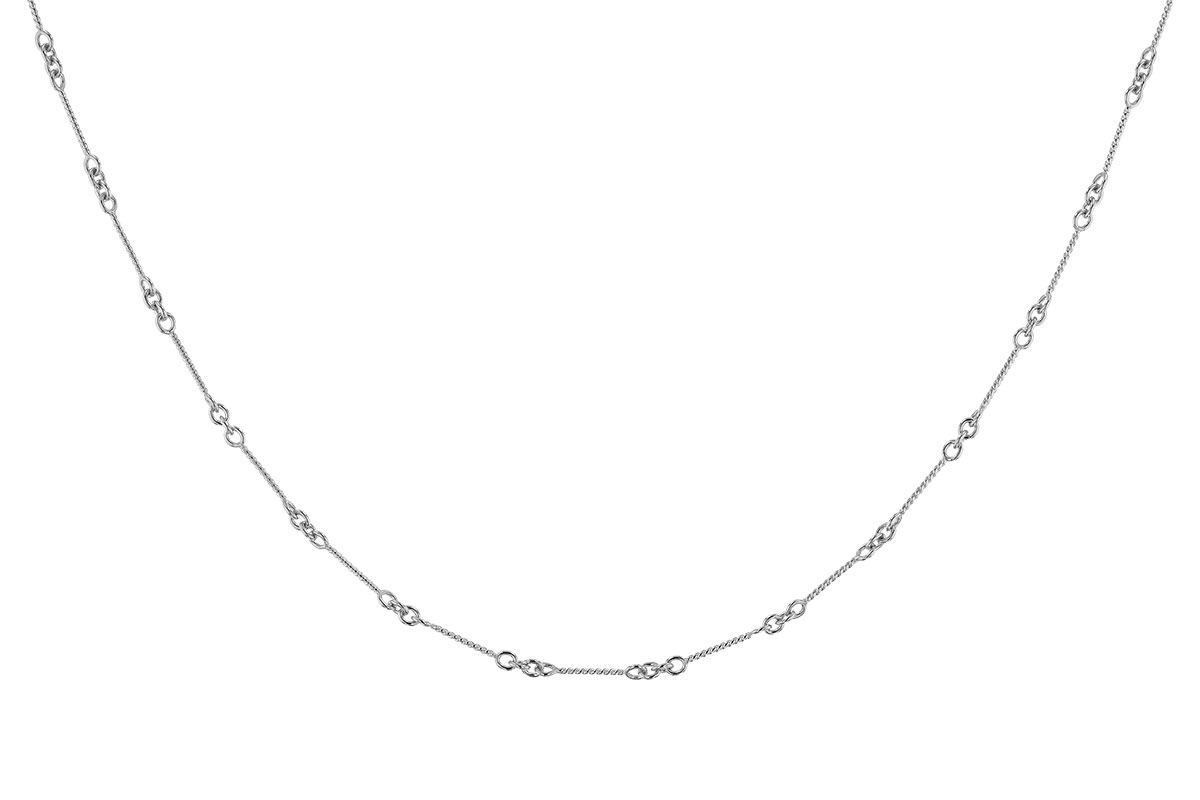 A301-69774: TWIST CHAIN (24IN, 0.8MM, 14KT, LOBSTER CLASP)