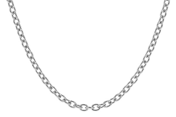 A301-70665: CABLE CHAIN (1.3MM, 14KT, 18IN, LOBSTER CLASP)