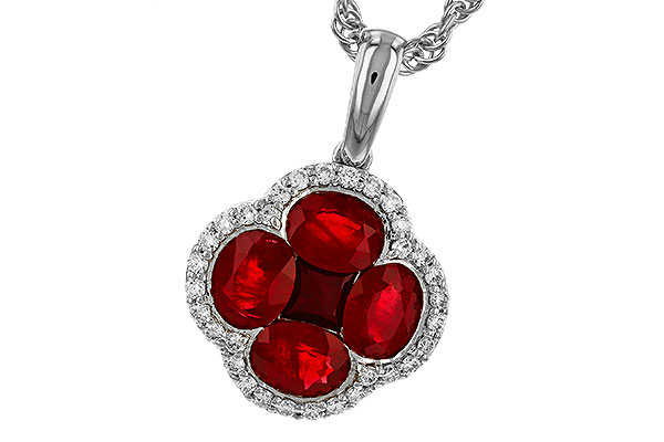 A302-57001: NECKLACE 1.72 RUBY 1.87 TGW