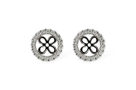 C215-31565: EARRING JACKETS .30 TW (FOR 1.50-2.00 CT TW STUDS)