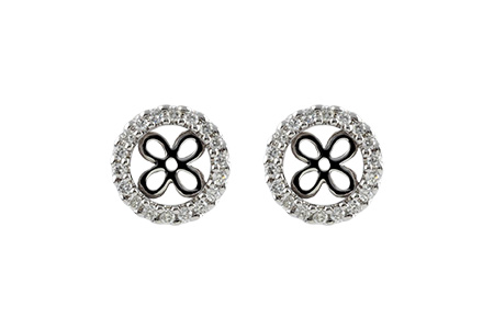 C215-31565: EARRING JACKETS .30 TW (FOR 1.50-2.00 CT TW STUDS)