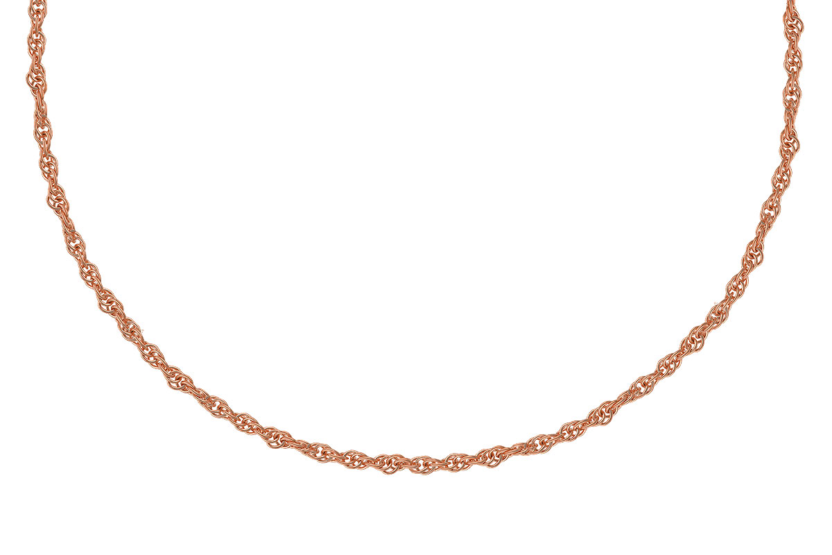 C301-69810: ROPE CHAIN (8IN, 1.5MM, 14KT, LOBSTER CLASP)