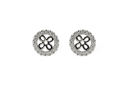 D215-31556: EARRING JACKETS .24 TW (FOR 0.75-1.00 CT TW STUDS)