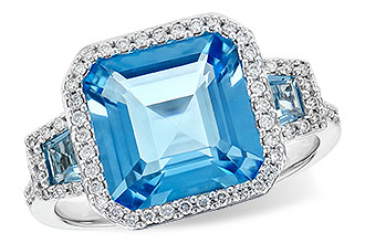 F218-07955: LDS RG 4.40 TW BLUE TOPAZ 4.60 TGW