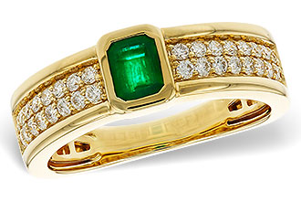 F302-61619: LDS RG .42 EMERALD .75 TGW (5x4MM EM)