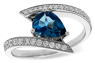 H302-56119: LDS RG 1.04 LONDON BLUE TOPAZ 1.28 TGW (8x6MM)