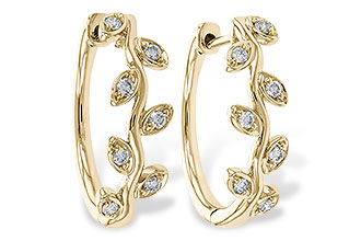 M302-57055: EARRINGS .25 TW